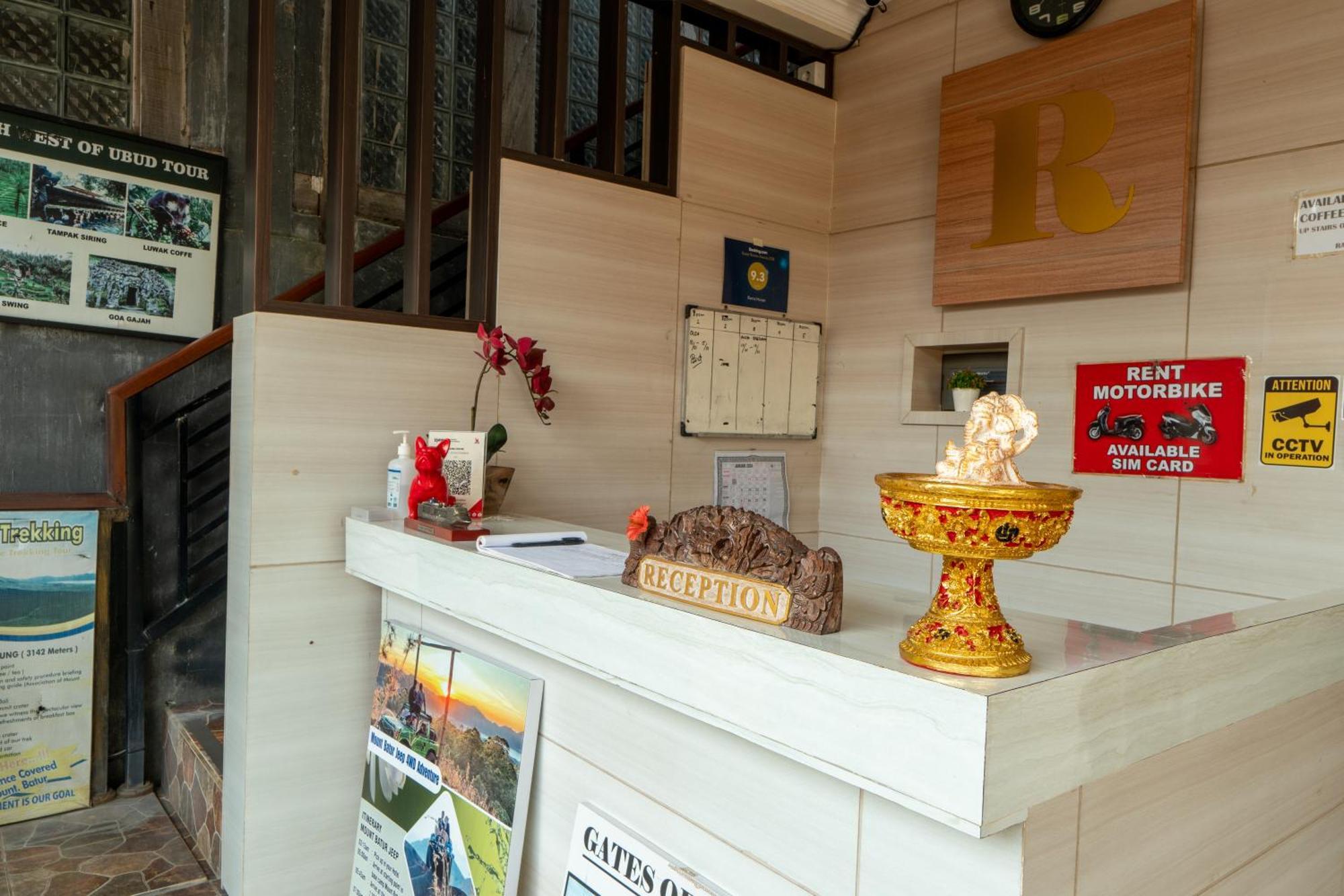 Hotel Rama House Ubud Exterior foto