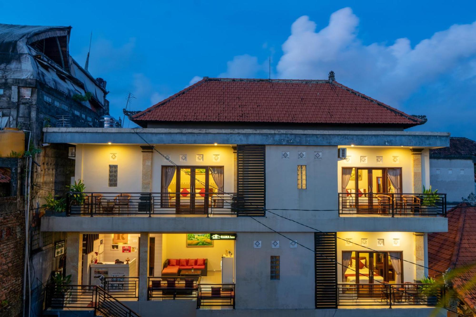 Hotel Rama House Ubud Exterior foto